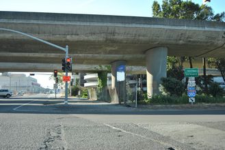 Airport Blvd south at I-380