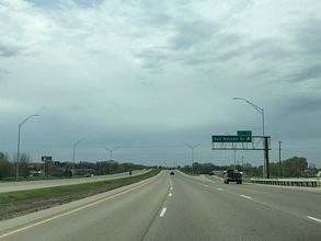 I-380/US 218 north at San Marnan Dr - Waterloo, IA