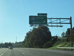 I-81/US 58 south at I-381 - 2010