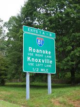 I-381 north at I-81 - 2003