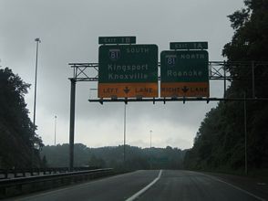 I-381 north at I-81 - 2005