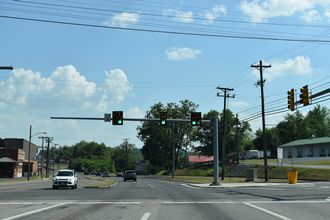 I-381 south at Commonwealth Av - Bristol, VA