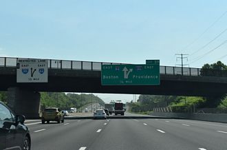 I-84 east at I-384 - East Hartford, CT