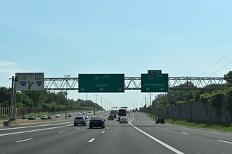 I-84 east at I-384 - East Hartford, CT