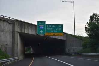 I-291 east at I-384 - Manchester, CT
