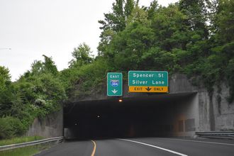 I-291 east at I-384 - Manchester, CT