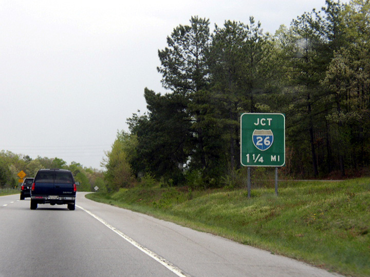 I-385 south at I-26 - 2003