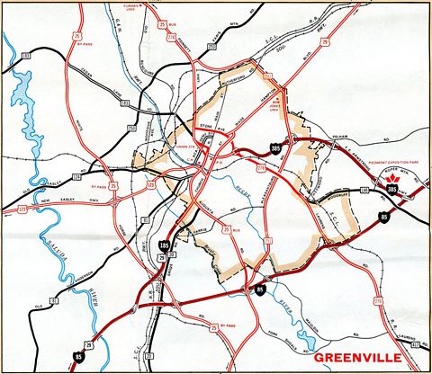 Greenville, SC - 1970