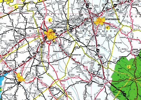 Upstate South Carolina - 1981