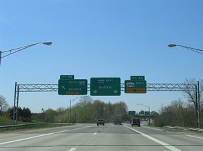 I-490 west at I-390/NY 390 - 2005
