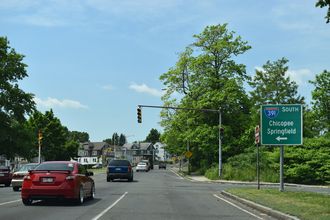 Maple St west at Resnic Bl - Holyoke, MA