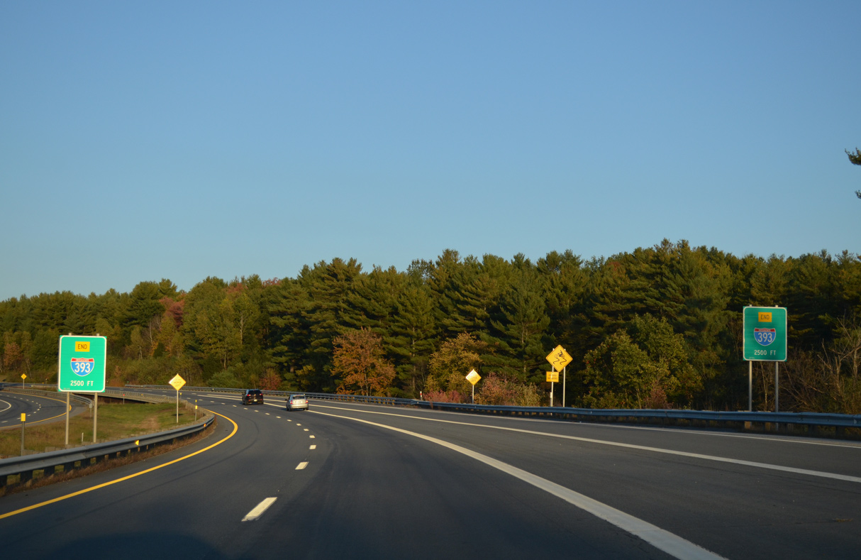 I-393/US 4-202 east at NH 9 - Pembroke