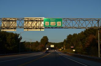 I-393/US 4-202 east at NH 9 - Pembroke