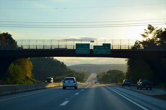 I-393/US 4-202 west at I-93 - Concord, NH