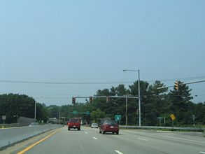 I-393/US 202 west at US 3 - Concord, NH