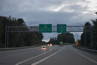 US 4/202-NH 9 west at I-393 - Chichester