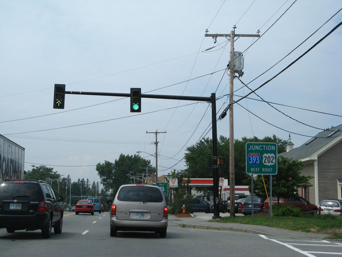 US 3/202 north at I-393 - Concord, NH