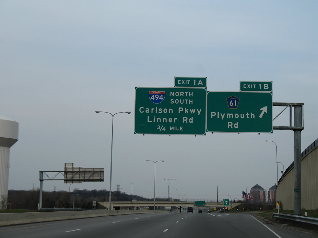 I-394/US 12 west at I-494 - 2007