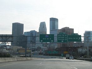 I-394 east at 12th St N - 2007