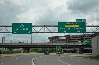 I-394 east at 6th St N - Minneapolis, MN