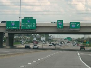 I-394/US 12 east at I-494 - Minnetonka, MN