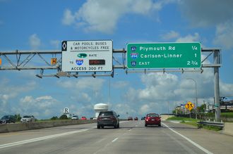 I-394/US 12 west at I-494 - Minnetonka, MN
