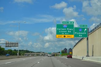 I-394/US 12 west at I-494 - Minnetonka, MN