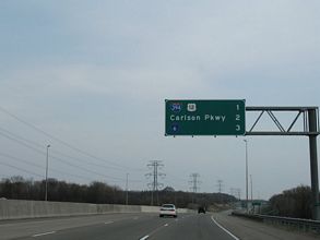 I-494 north at I-394/US 12 - Minnetonka, MN