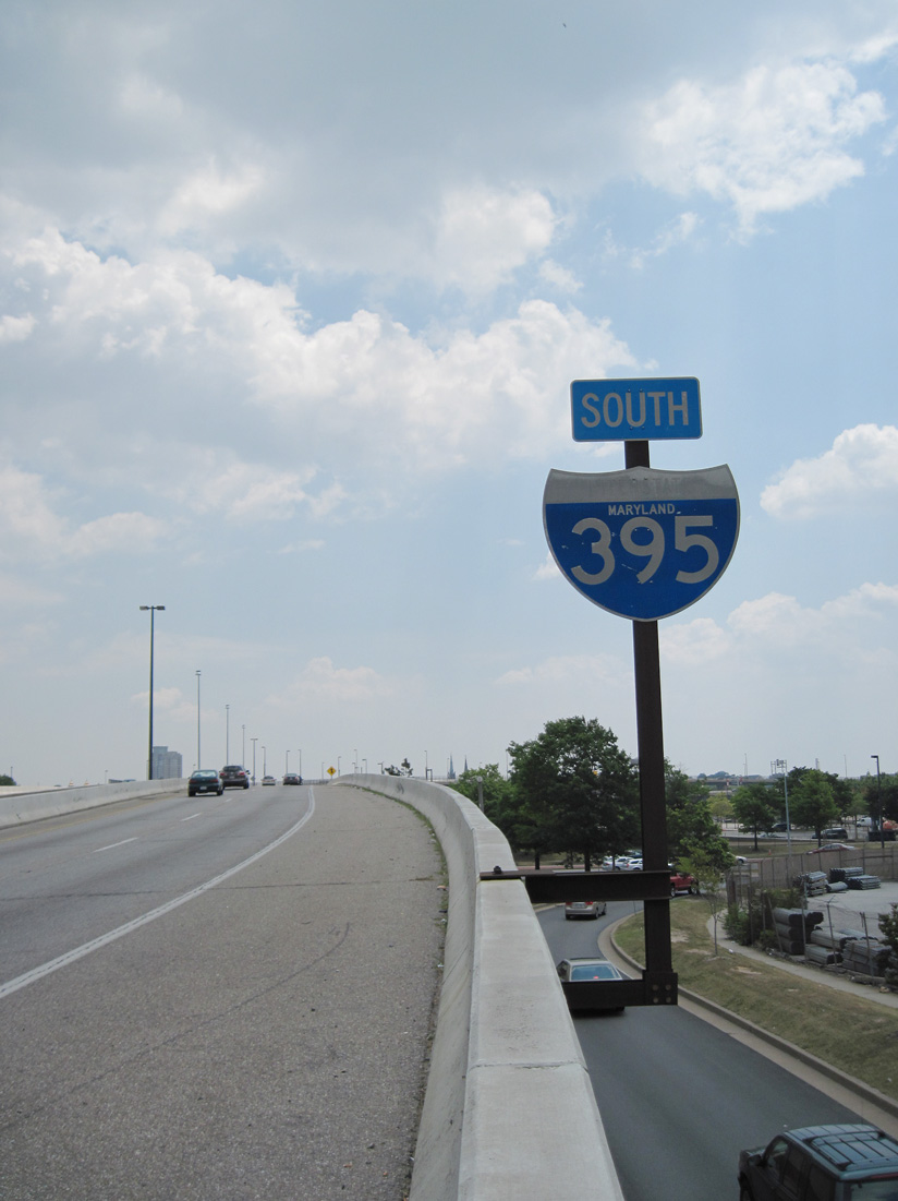 MLK Blvd south at I-395 - Baltimore, MD
