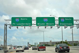 SR 836/Dolphin Expwy west at I-95/395 - 2011