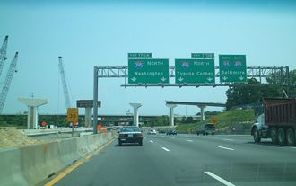I-95 north at I-395/495 - 2003