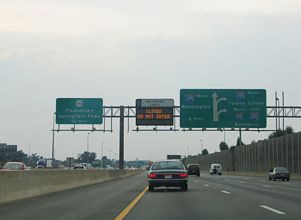 I-95 north at I-395/495 - 2005