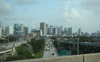 I-395/SR 836 at I-95 - Downtown Miami, FL