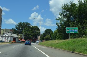I-395 north at US 50 - Washington, DC