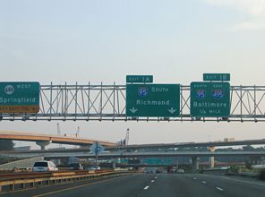 I-395 south at I-95/495 - 2005