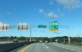 I-395 west at US 1A/202 - Bangor, ME