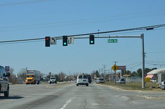 I-395 west at US 2 - Bangor, ME