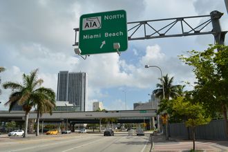 US 1/Biscayne Blvd north at I-395/SR A1A - Miami, FL