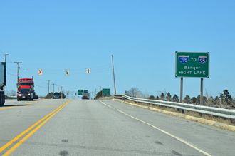 US 1A west at I-395 - Brewer, ME