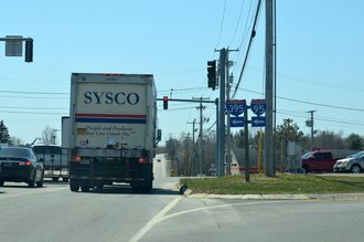US 2/SR 100 west at I-395 - Bangor, ME