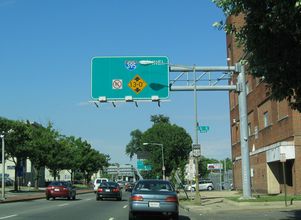US 50 east at I-395 - 2004