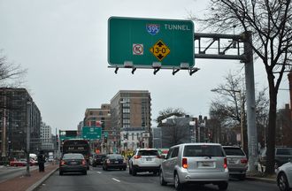 US 50 west at I-395 - Washington, DC