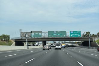 I-5 north at I-405 - Irvine, CA