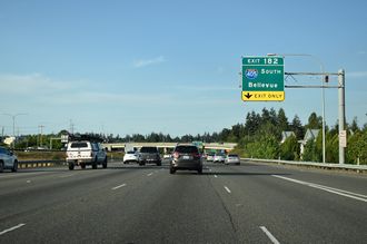 I-5 continues north from SR 524 in Lynwood, WA to I-405/SR 525