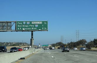 I-5 south at I-405 - 2013