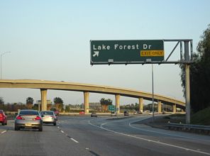 I-405 south at I-5 - Irvine, CA