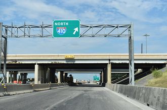 IH 10/US 90 east at IH 410 - San Antonio, TX