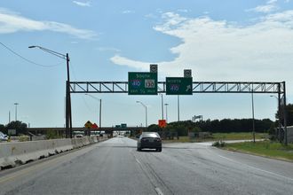 IH 10/SH 130 west at IH 410 - San Antonio, TX