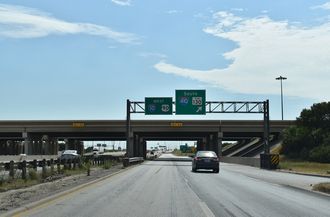 IH 10/SH 130 west at IH 410 - San Antonio, TX