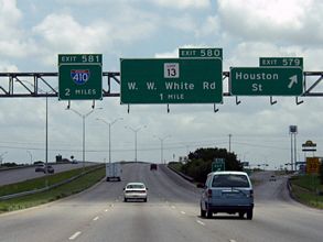 IH 10/US 90 east at IH 410 - San Antonio, TX